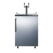 Summit | 5.6 cu.ft. Dual Tap Built-In Kegerator (SBC635MBISSTBTWIN)    - Toronto Brewing