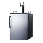 Summit | 5.6 cu.ft. Dual Tap Built-In Kegerator (SBC635MBISSTBTWIN)    - Toronto Brewing