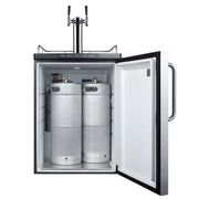 Summit | 5.6 cu.ft. Dual Tap Built-In Kegerator (SBC635MBISSTBTWIN)    - Toronto Brewing