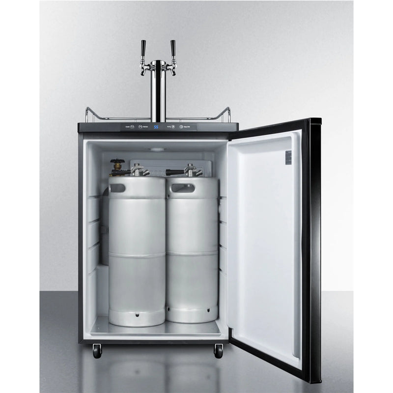 Summit | 5.6 cu. ft. Dual Kegerator (SBC635MBITWIN)    - Toronto Brewing