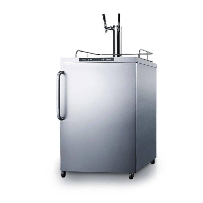 Summit | 5.6 cu. ft. Dual Tap Outdoor Commercial Kegerator (SBC635MOS7TWIN)    - Toronto Brewing