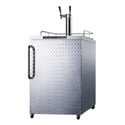 Summit | 5.6 cu. ft. Dual Tap Outdoor Kegerator (SBC635MOSDPLTWIN)    - Toronto Brewing