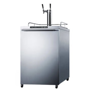 Summit | 5.6 cu. ft. Dual Tap Outdoor Kegerator (SBC635MOSHVTWIN) Horizontal   - Toronto Brewing
