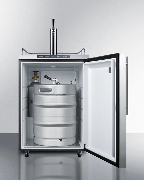 Summit | 5.6 cu. ft. Single Tap Outdoor Kegerator (SBC635MOSHV/HH)    - Toronto Brewing