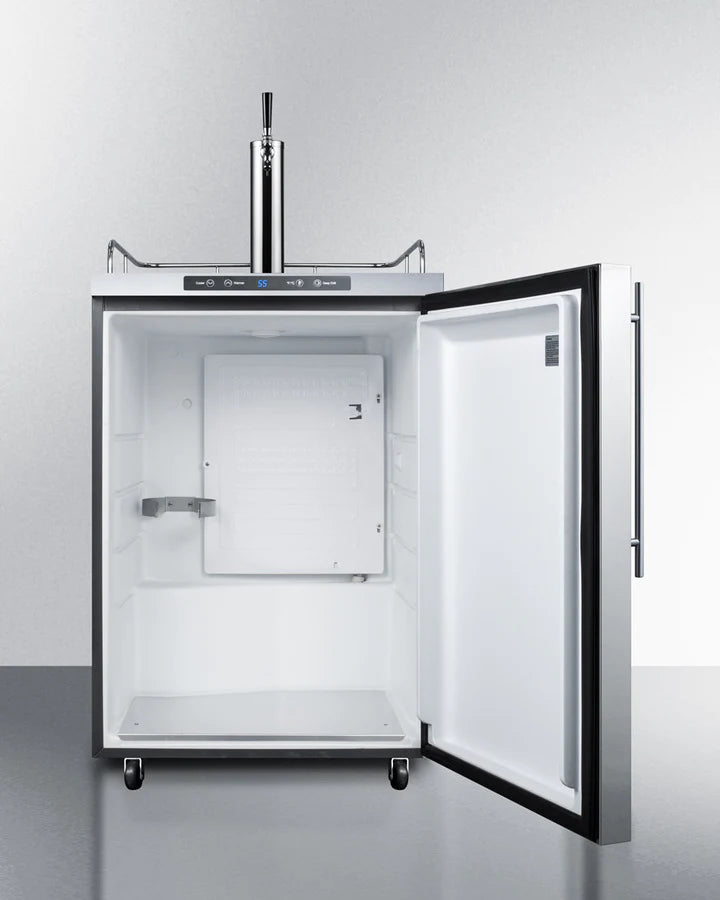 Summit | 5.6 cu. ft. Single Tap Outdoor Kegerator (SBC635MOSHV/HH)    - Toronto Brewing
