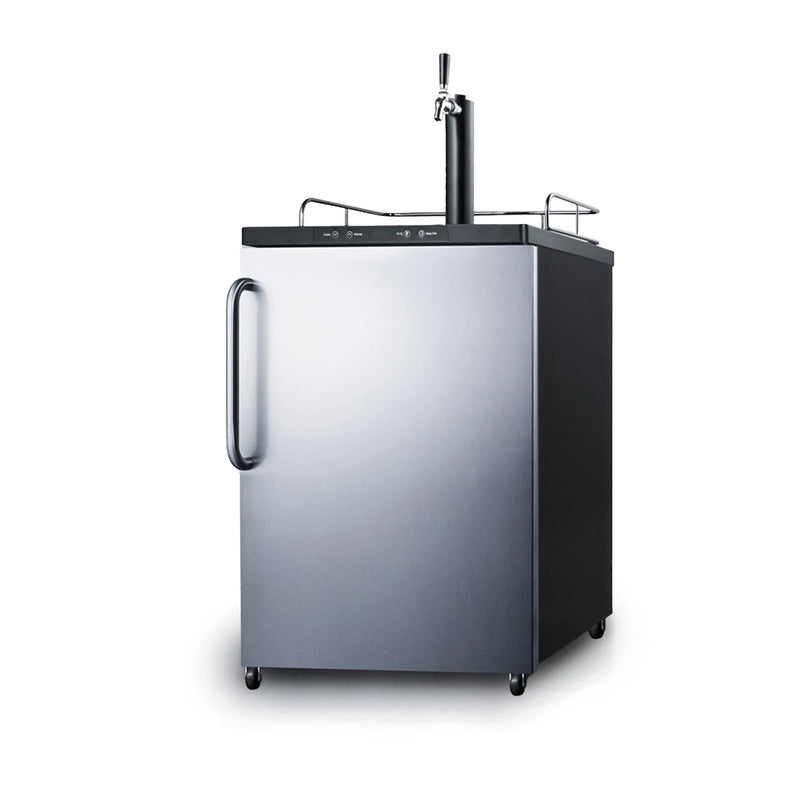 Summit | 5.6 cu. ft Single Tap Kegerator with Digital Thermostat (SBC635MSSTB)