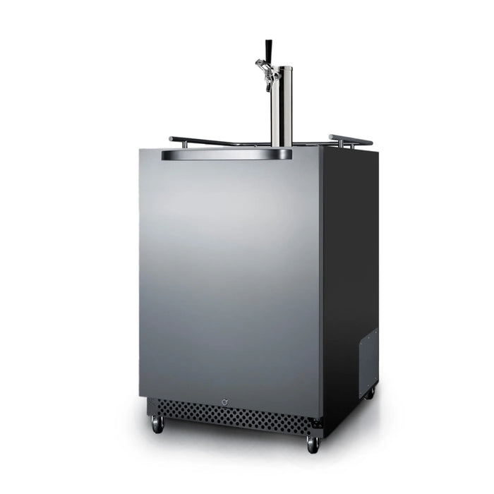 Summit | 6.04 cu. ft. Single Tap Built-In Outdoor Commercial Kegerator (SBC696OS)