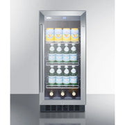 Summit | 24" Built-In Beverage Cooler (SCR1536BG)    - Toronto Brewing
