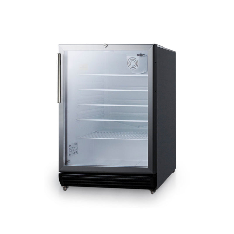 Summit | 24" Wide Built-In, Mobile Beverage Centre (SCR600BGLMBL)