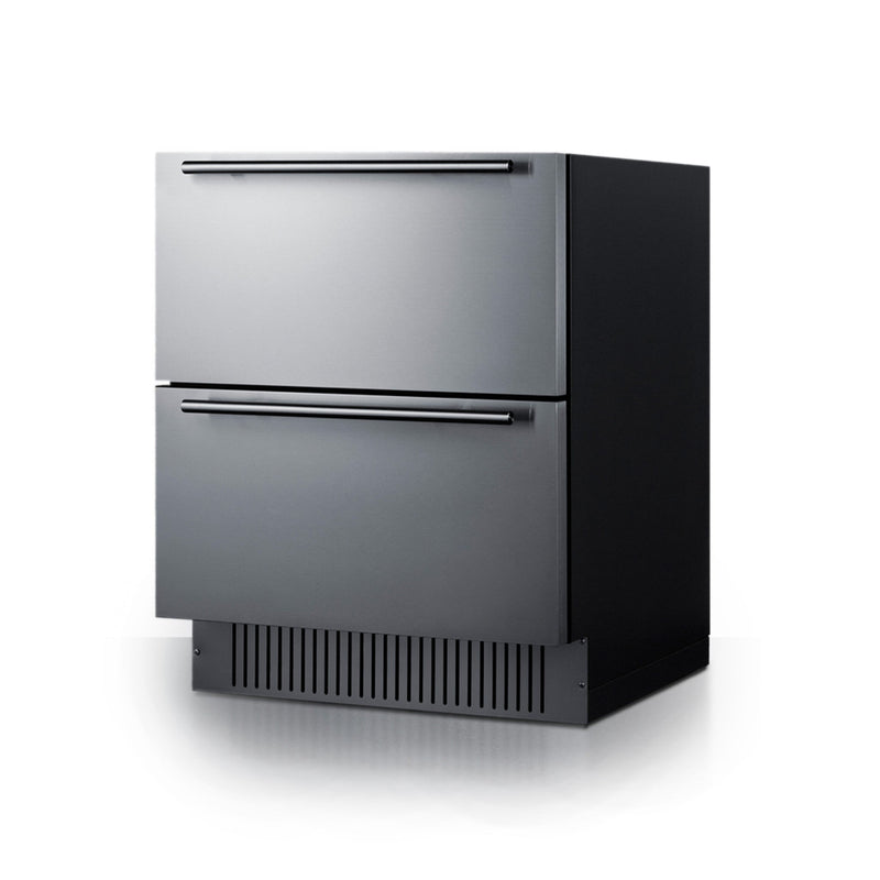 Summit | 27" Wide 2-Drawer All-Refrigerator (SPR275OS2D)
