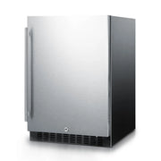 Summit | 24" Built-In Outdoor All-Refrigerator Black Cabinet   - Toronto Brewing