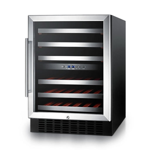 Summit | 24" Wide Built-In Dual Zone Wine Cellar, ADA Compliant (SWC530BLBISTADA) Default Title   - Toronto Brewing