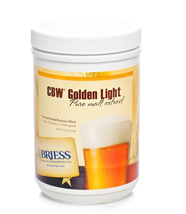 Briess Golden Light Liquid Malt Extract LME (3.3 lb)    - Toronto Brewing