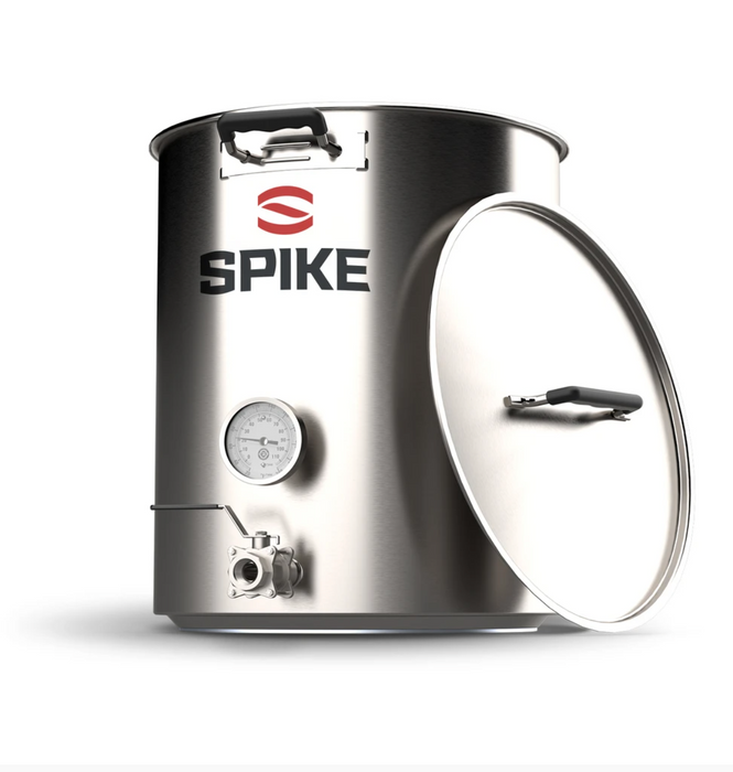 Spike Brewing 15 Gallon Brew Kettle V4 (2 Vertical Couplers)    - Toronto Brewing