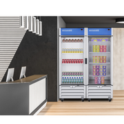Summit | 21.34 Cu. Ft. Commercial Beverage Centre With Glass Door (SCRR261G)    - Toronto Brewing