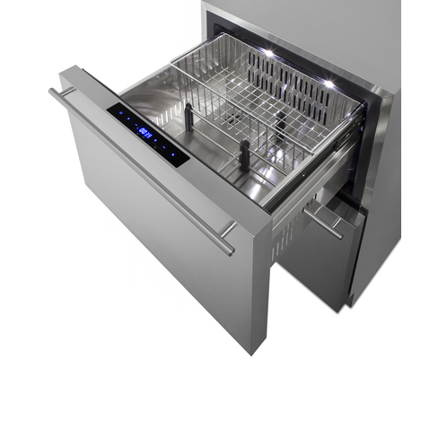 Summit | 24" Wide 2-Drawer Refrigerator-Freezer (SPRF34D)    - Toronto Brewing