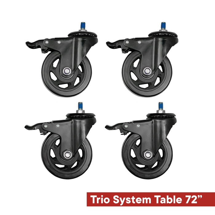 Spike Brewing Caster Wheel Kits New Trio Table 72"   - Toronto Brewing