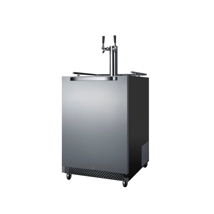Summit | 6.04 cu. ft. Dual Tap Built-In Outdoor Cold Brew Coffee Kegerator (SBC696OSCFTWIN)    - Toronto Brewing