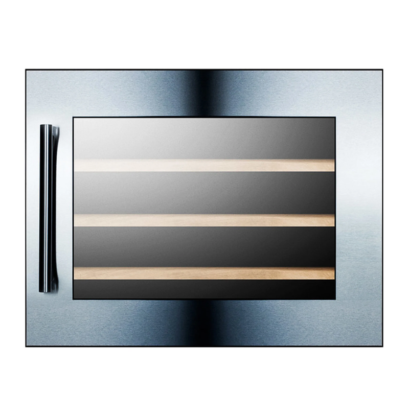 Summit | 28 Bottle Single Zone Stainless Steel Built-In Wine Refrigerator (VC28S)    - Toronto Brewing