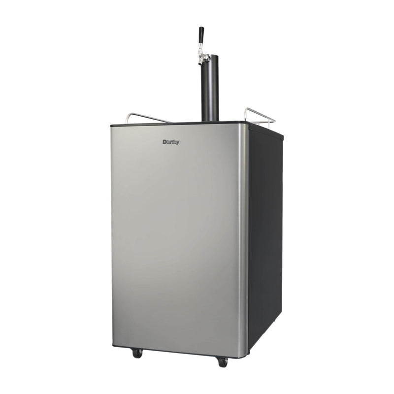 Danby | 5.4 cu. ft. Single Tap Kegerator - Stainless Steel (DKC054A9SLDB)