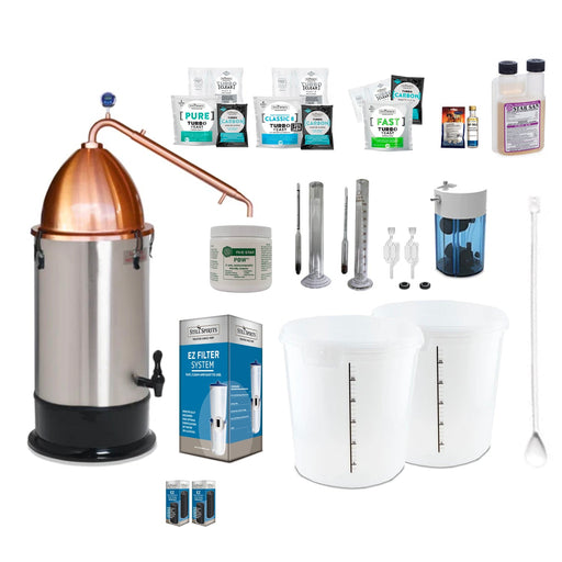 Still Spirits Turbo 500 with Copper Alembic Dome Super Deluxe Starter Pack    - Toronto Brewing