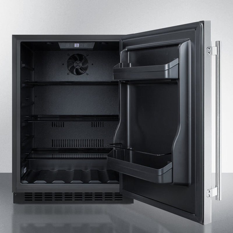 Summit | 24" Wide Built-In All-Refrigerator, ADA Compliant (AL54)