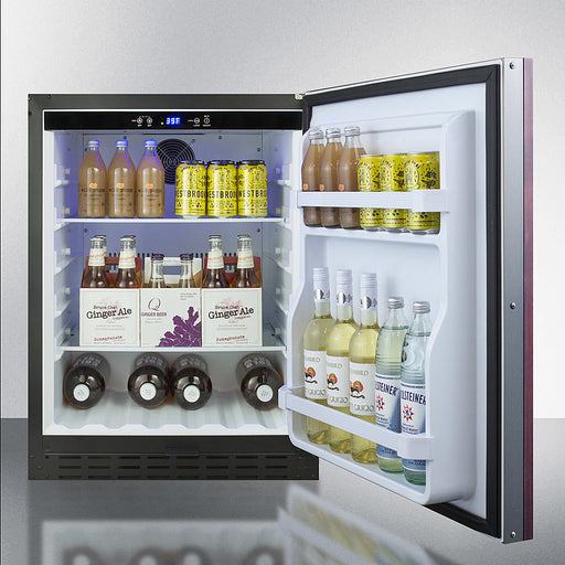 Summit | 24" Wide Built-In All-Refrigerator, ADA Compliant (AL55IF)    - Toronto Brewing