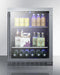 Summit | 24" Wide Built-In Beverage Cooler, ADA Compliant (ALBV2466)    - Toronto Brewing