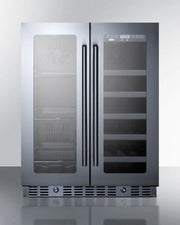 Summit | 24" Wide Built-In Wine/Beverage Center, ADA Compliant (ALFD24WBV)    - Toronto Brewing