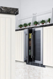 Summit | 24" Wide Built-In Wine/Beverage Center, ADA Compliant (ALFD24WBV)    - Toronto Brewing