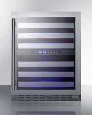 Summit | 24" Wide Built-In Dual Zone Wine Cellar, ADA Compliant (ALWC532)    - Toronto Brewing