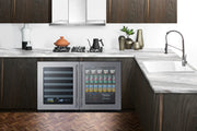 Summit | 24" Wide Built-In Dual Zone Commercial Wine Cellar (SWC532BLBIST)    - Toronto Brewing