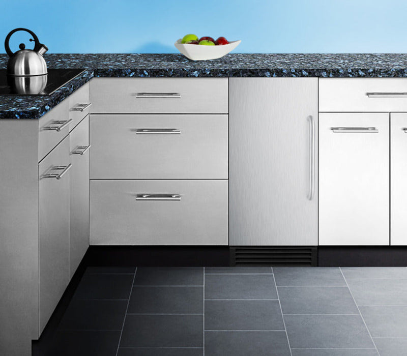 Summit | Built-In 50 lb. Clear Icemaker, ADA Compliant (BIM44GADA)