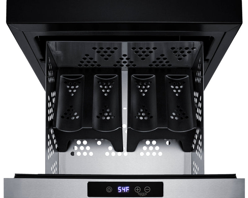 Summit | 18" Wide Built-In Wine and Beverage Cooler Drawer (COOL1D)    - Toronto Brewing