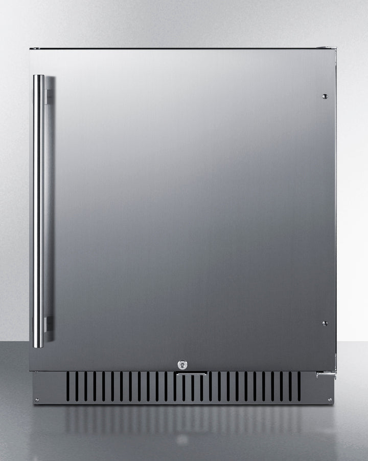 Summit | 27" Wide Built-In Outdoor All-Refrigerator, ADA Compliant (FF27BSSADA)