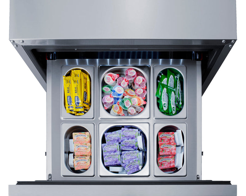 Summit | 24" Wide 2-Drawer All-Refrigerator, ADA Compliant (ADRD24)