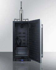 Summit | 2.9 cu. ft. Built-In Nitro Cold Brew Kegerator (SBC15NCF)    - Toronto Brewing