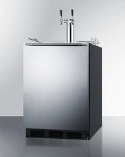 Summit | 5.5 cu. ft. Dual Tap Built-In Kegerator - ADA Compliant (SBC58BLBIADA)    - Toronto Brewing