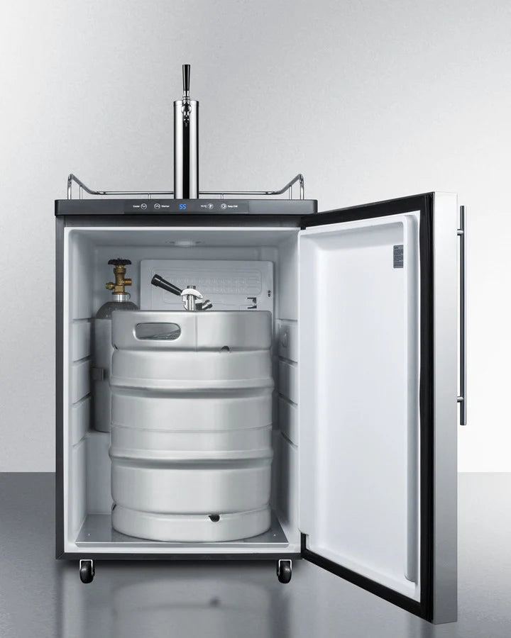 Summit | 5.6 cu. ft Single Tap Kegerator (SBC635M7SS)    - Toronto Brewing