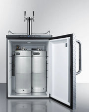 Summit | 5.6 cu. ft. Dual Tap Built-In Kegerator (SBC635MBIDPLTWIN)    - Toronto Brewing