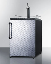 Summit | 5.6 cu.ft. Single Tap Kegerator - Diamond Plate (SBC635MDPL)    - Toronto Brewing