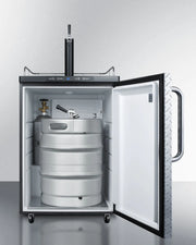 Summit | 5.6 cu.ft. Single Tap Kegerator - Diamond Plate (SBC635MDPL)    - Toronto Brewing