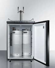 Summit | 5.6 cu. ft. Dual Tap Outdoor Kegerator (SBC635MOSDPLTWIN)    - Toronto Brewing