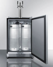 Summit | 6.04 cu.ft. Triple Tap Built-In Outdoor Kegerator - Stainless Door (SBC696OSTRIPLE)    - Toronto Brewing