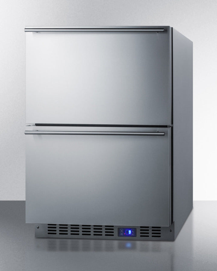 Summit | 24" Wide 2-Drawer All-Freezer (SCFF532D)