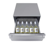 Summit | 24" Wide Built-In Commercial Beverage Refrigerator With Top Drawer (SCR615TDCSS)    - Toronto Brewing