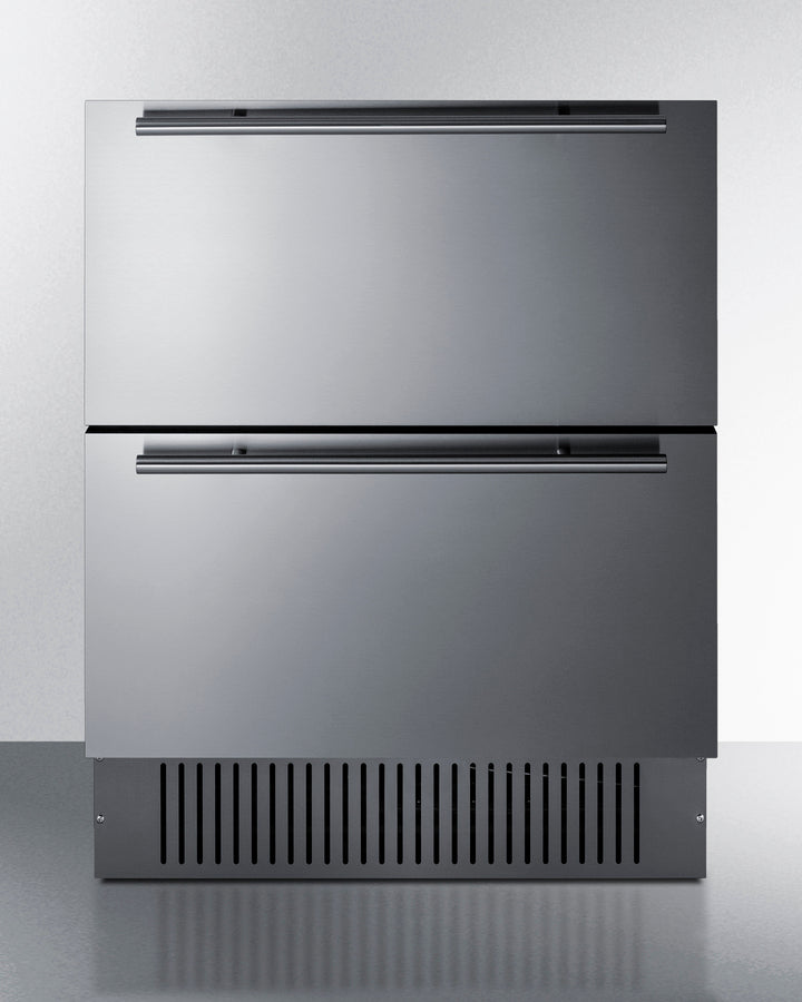 Summit | 27" Wide 2-Drawer All-Refrigerator (SPR275OS2D)