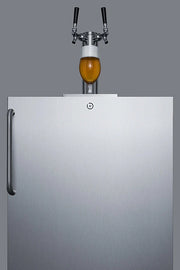 Summit | 5.5 cu. ft. Dual Tap Built-In Outdoor Kegerator, ADA Compliant (SBC54OSBIADA)    - Toronto Brewing