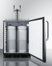 Summit | 5.5 cu. ft. Dual Tap Built-In Outdoor Kegerator, ADA Compliant (SBC54OSBIADA)    - Toronto Brewing