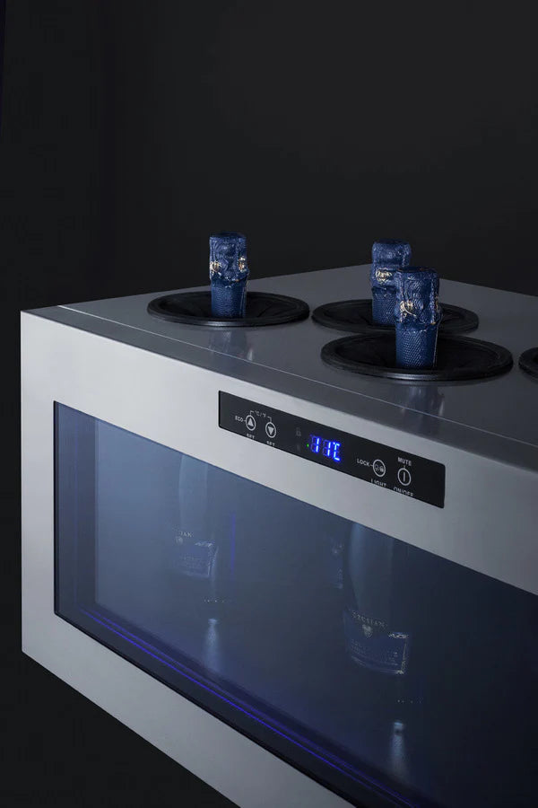Summit | 6 Bottle Commercial Upright Wine Cooler (STC6)